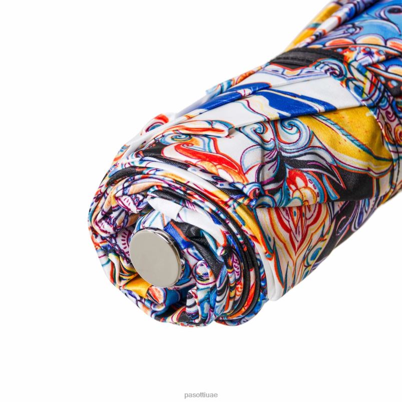 مظلة | 257 9l982-1 p12 - مظلة مايوليكا قابلة للطي PASOTTI Z446V574